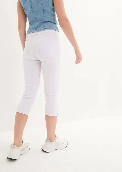 Jean slim taille mi-haute, raccourci, bonprix