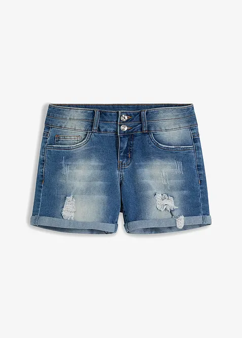 Short en jean taille mi-haute, bonprix