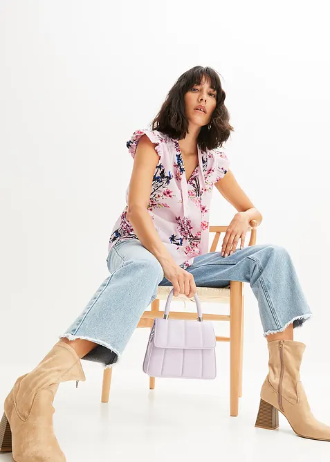 Blouse à col lavallière, bonprix