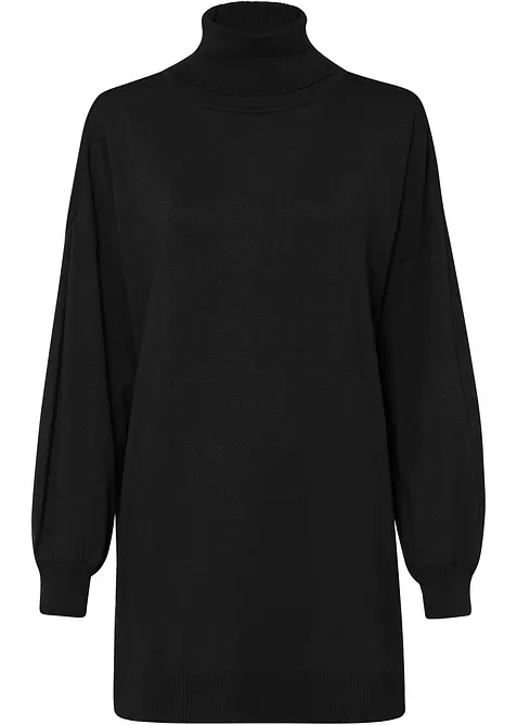 Rollkragenpullover aus Viskose-Mix, bonprix