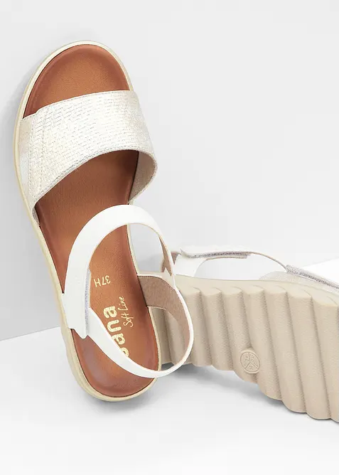 Jana Komfort-Sandalen in bequemer Weite, Jana