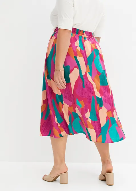 bedruckter Satin-Rock, bonprix