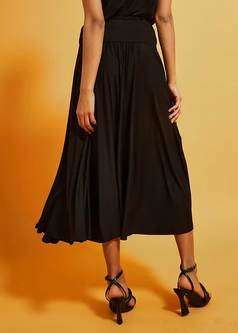 Jersey-Rock aus flie&szlig;ender Viskose, bonprix