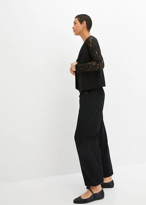 Blazer mit Spitzenärmeln, bonprix