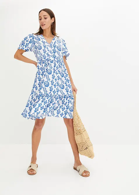 Tunika-Kleid aus reiner Viskose, bonprix