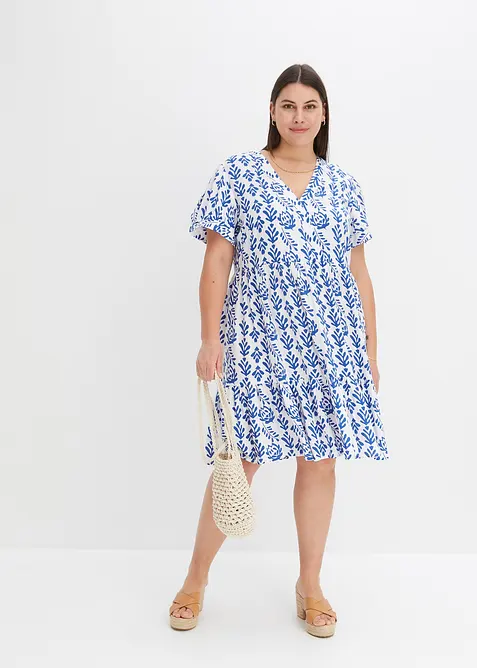 Tunika-Kleid aus reiner Viskose, bonprix