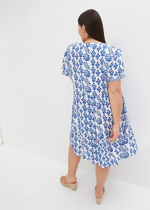 Tunika-Kleid aus reiner Viskose, bonprix