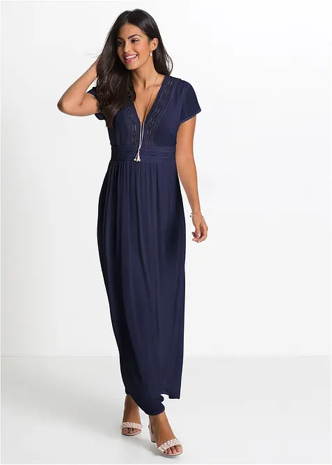 Robe longue en viscose fluide, bonprix