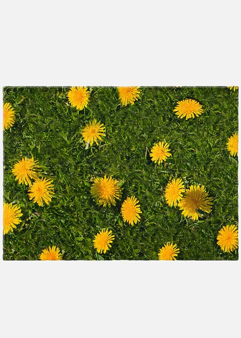 Paillasson imprim&eacute; pissenlit, bonprix