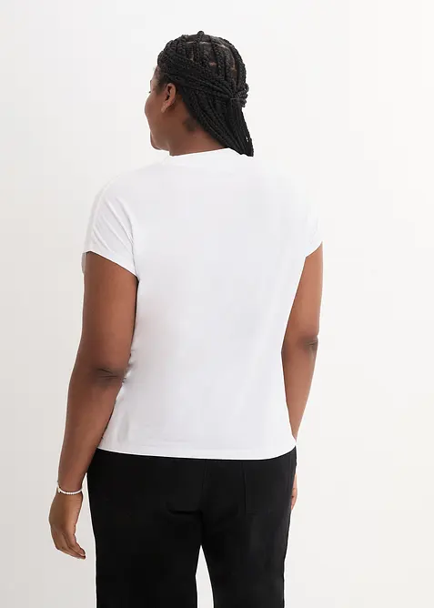 T-shirt en viscose douce, bonprix