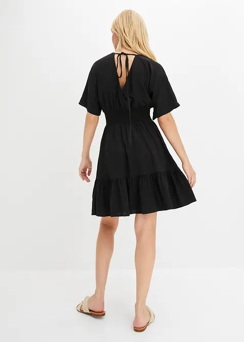 Robe &agrave; empi&egrave;cement smock&eacute;, bonprix