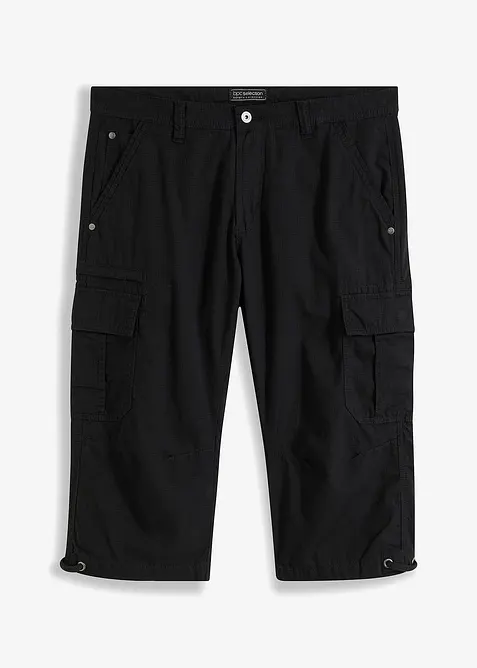 Regular Fit Cargo-Long-Bermuda aus reiner Baumwolle, bonprix