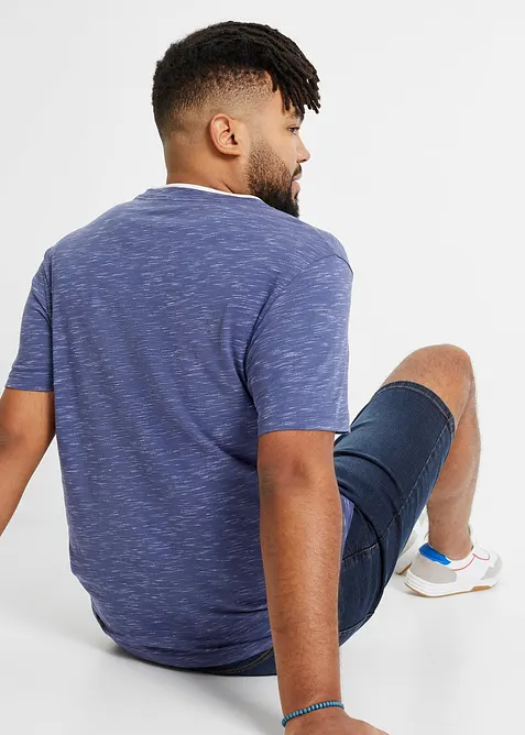 2 in 1 Shirt, Kurzarm, bonprix