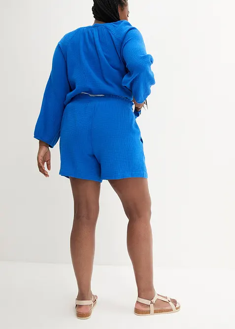 Short en gaze 100% coton, bonprix