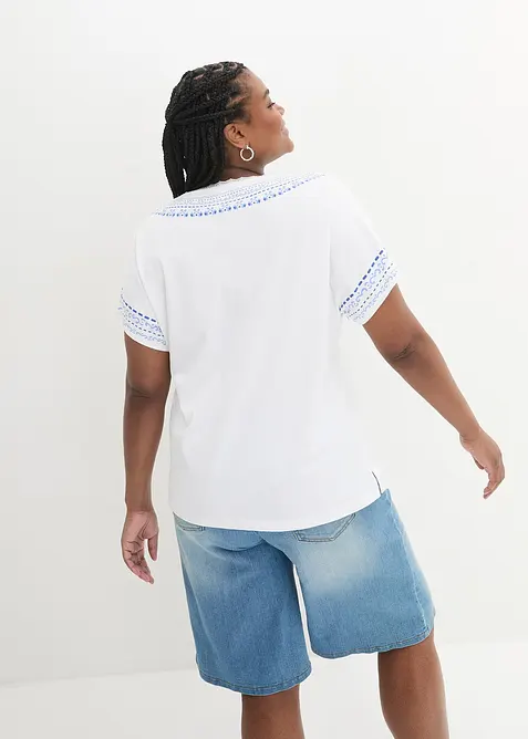 T-Shirt mit Bio-Baumwolle, bonprix