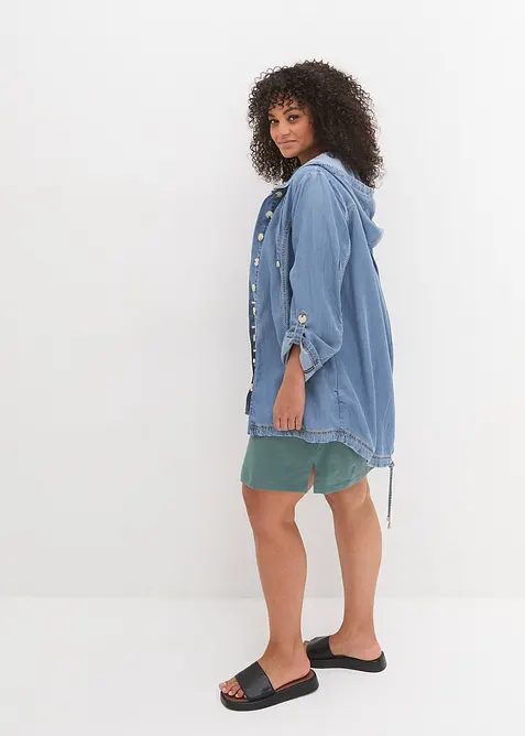 Hemd-Jacke mit k&uuml;hlendem Leinen, bonprix