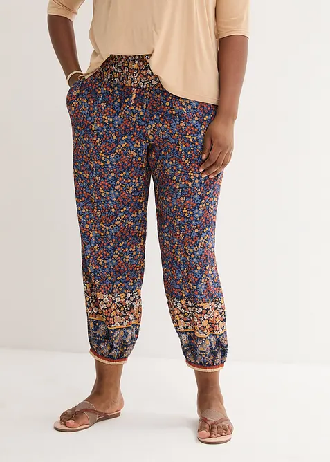 Pantalon jogger en viscose fluide, bonprix