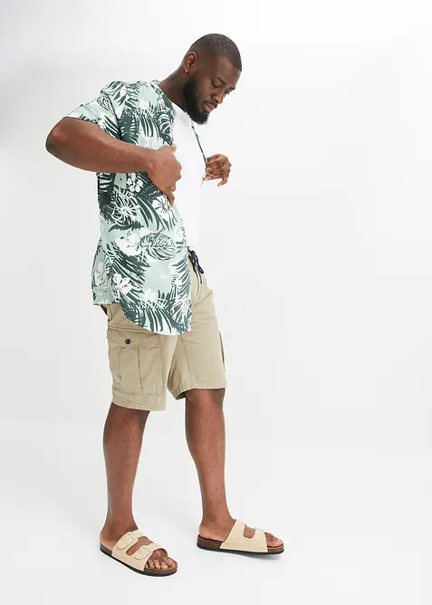 Kurzarmhemd aus Viskose, bonprix