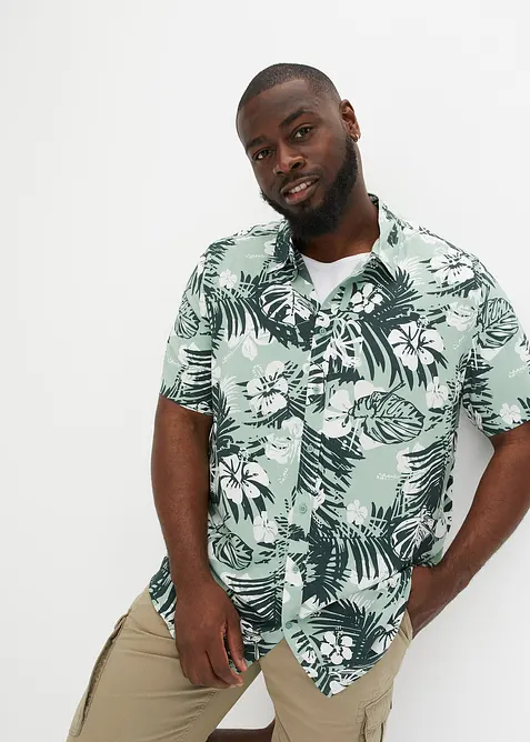 Kurzarmhemd aus Viskose, bonprix