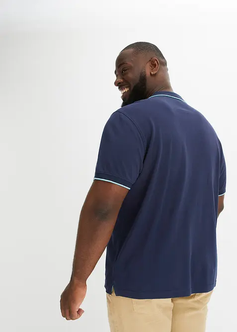 Polo en maille piquée 100% coton, bonprix