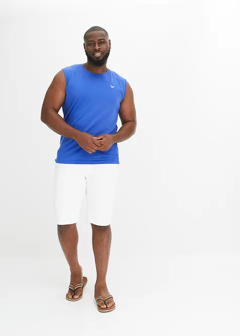 Muskelshirt (2er Pack) aus reiner Bio-Baumwolle, bonprix