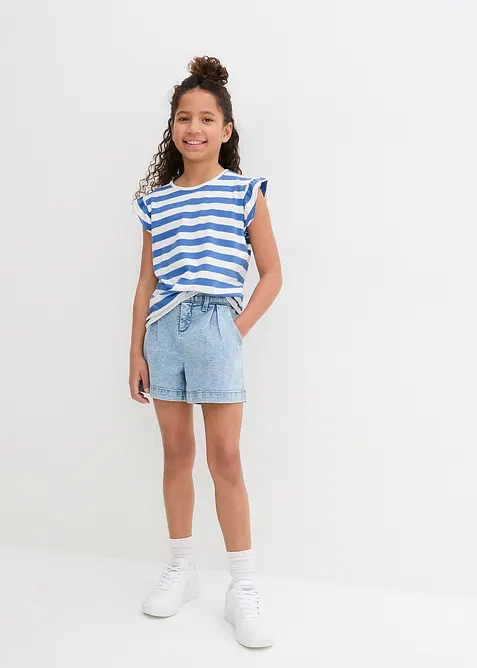 Lot de 2 T-shirts en jersey coton, bonprix