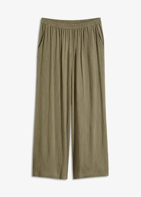 Palazzo-Hose aus softer Viskose, bonprix