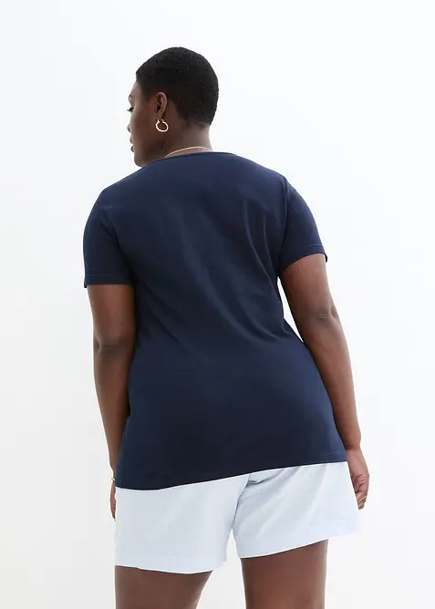 Lot de 2 T-shirts de grossesse et d&rsquo;allaitement, bonprix