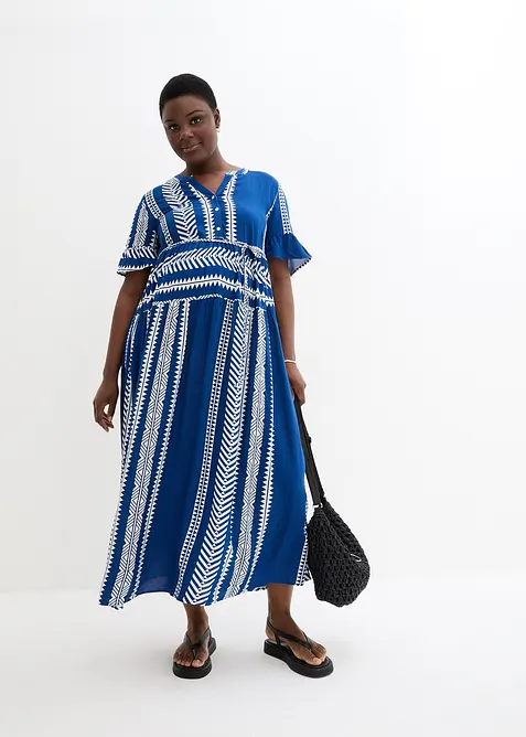 Robe de grossesse et d’allaitement en viscose fluide, bonprix