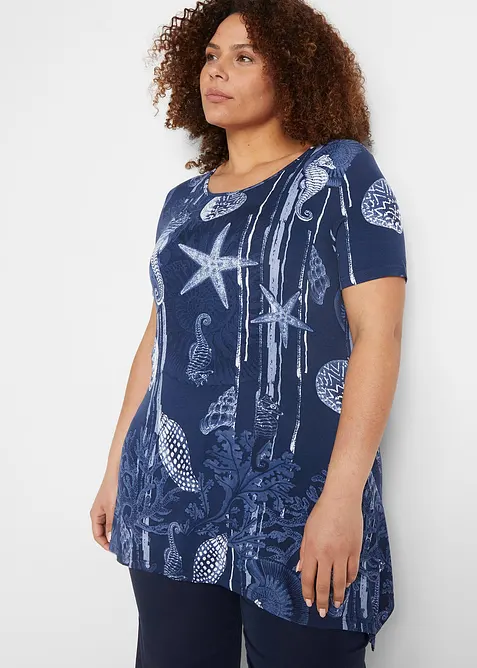 Longshirt aus softem Viskose-Mix, bonprix