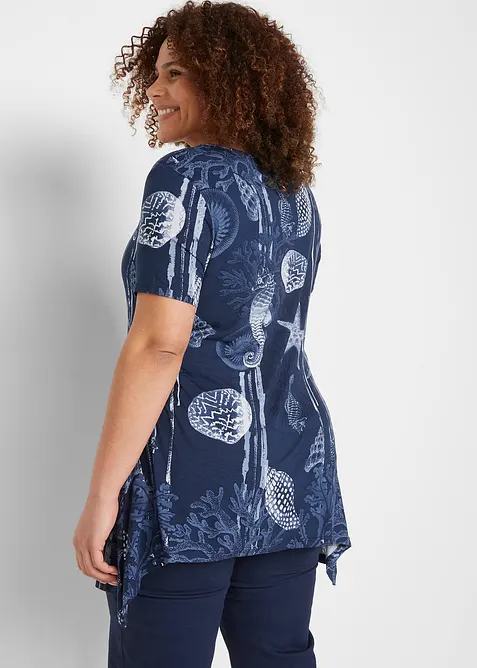 Longshirt aus softem Viskose-Mix, bonprix