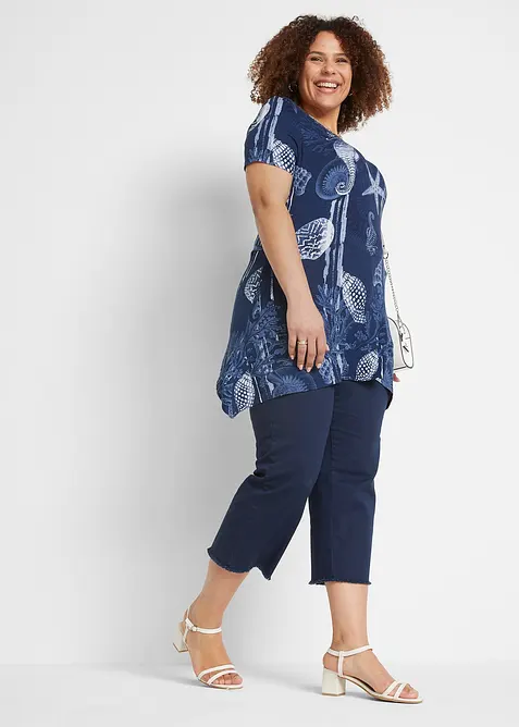 Longshirt aus softem Viskose-Mix, bonprix