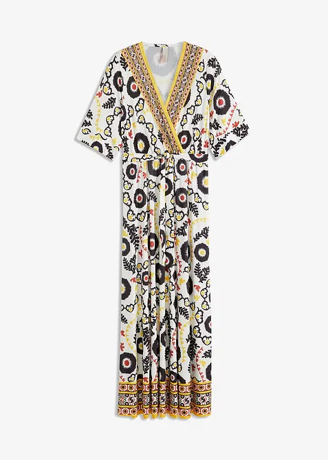 Robe en jersey avec lien à nouer, bonprix