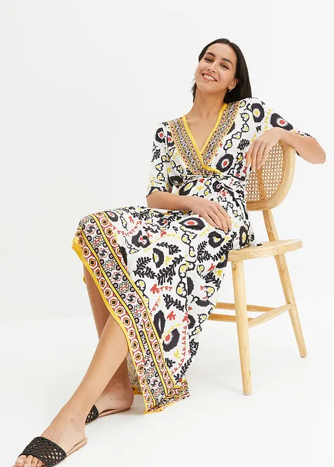 Jerseykleid mit Bindeband, bonprix