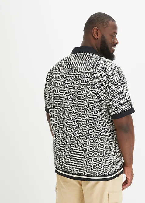 Chemise manches courtes en lin majoritaire, bonprix