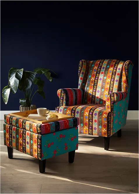 Tabouret avec plateau, bonprix