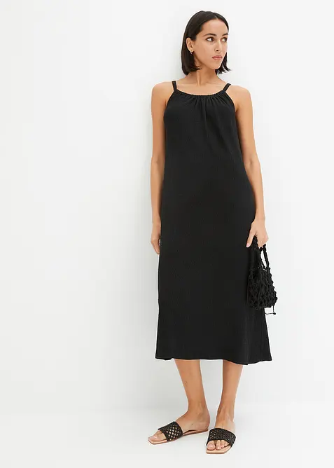 Tr&auml;gerkleid aus leichtem Cr&ecirc;pe, bonprix