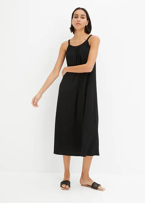 Tr&auml;gerkleid aus leichtem Cr&ecirc;pe, bonprix