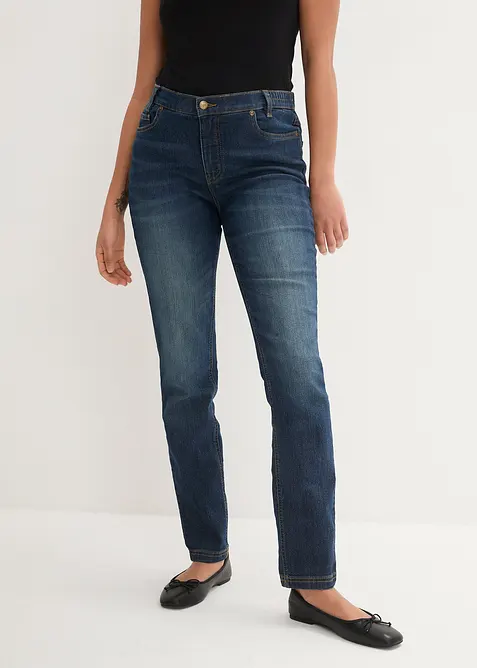 Jean skinny à taille mi-haute élastiquée, bonprix