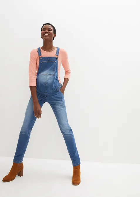 Salopette de grossesse, jambe droite, bonprix