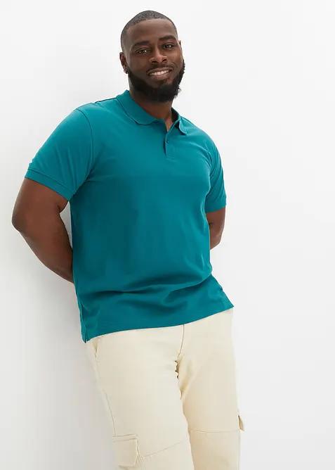 Piqu&eacute;-Poloshirt aus reiner Bio-Baumwolle, bonprix