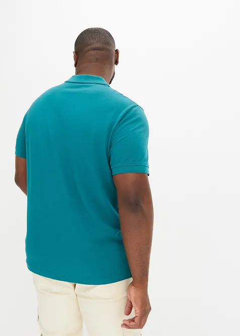 Piqu&eacute;-Poloshirt aus reiner Bio-Baumwolle, bonprix
