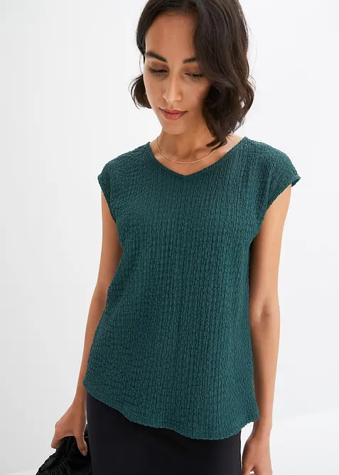 Top aus leichtem Crêpe, bonprix