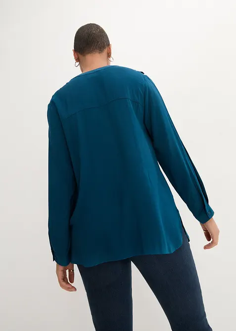 Tunikabluse aus softer Viskose, bonprix