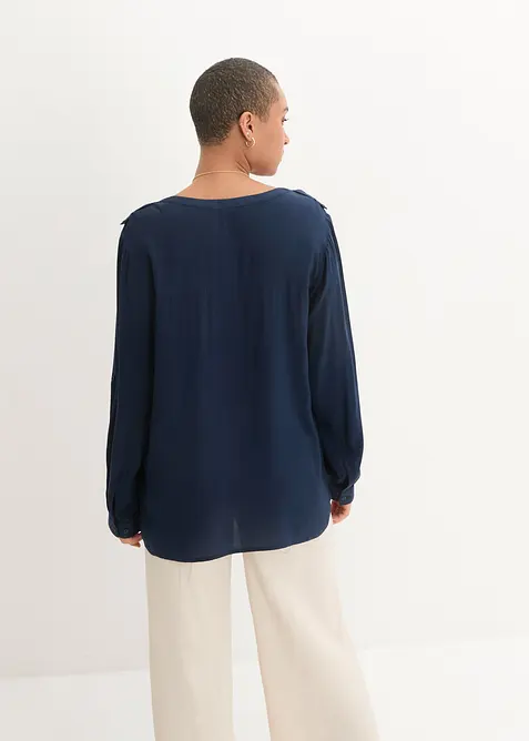 Tunikabluse aus softer Viskose, bonprix