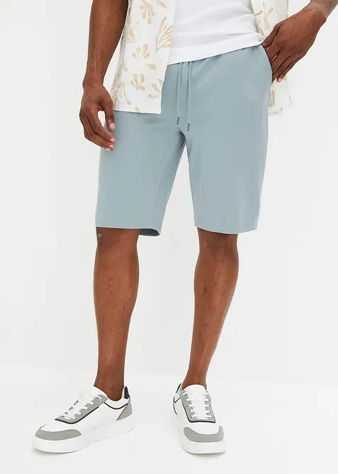 Lot de 2 bermudas en jersey l&eacute;ger, bonprix