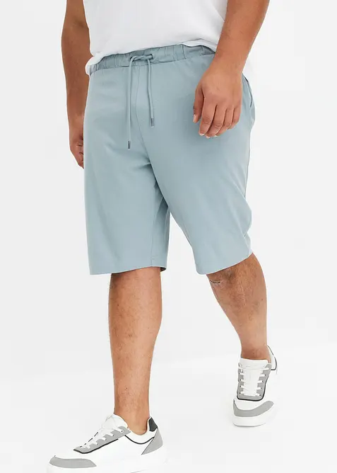 Lot de 2 bermudas en jersey l&eacute;ger, bonprix