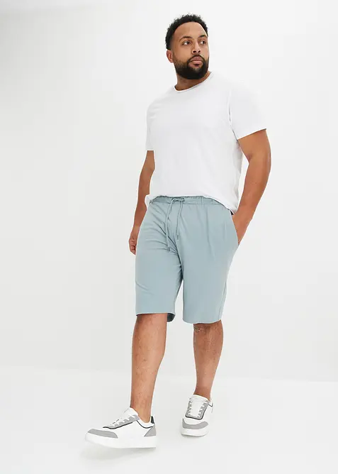 Lot de 2 bermudas en jersey l&eacute;ger, bonprix