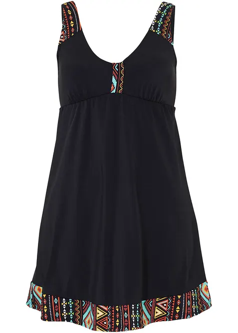 Robe de bain grande stature en polyamide recycl&eacute;, bonprix