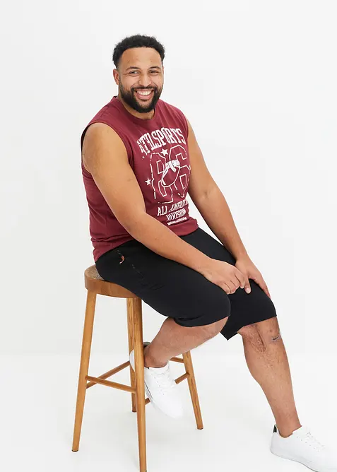 Muskelshirt (2er Pack) aus reiner Baumwolle, bonprix